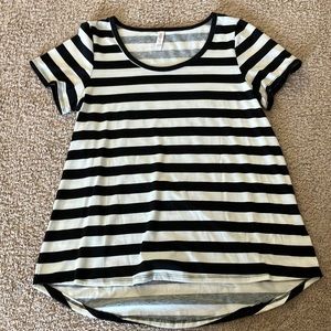 Black & White Stripe Tee
